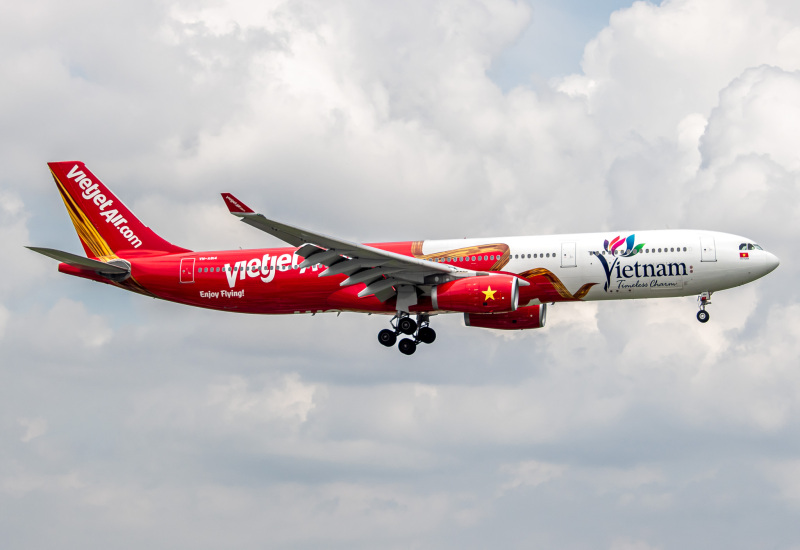 Photo of VN-A814 - VietJet Air Airbus A330-300 at SGN on AeroXplorer Aviation Database