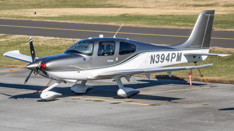 Photo of N394PM - PRIVATE Cirrus SR-22 at CGS on AeroXplorer Aviation Database
