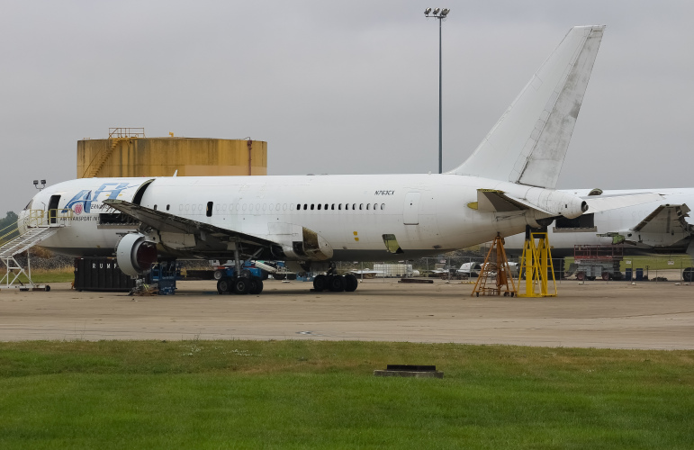 Photo of N763CX - Air Transport International Boeing 767-200F at ILN on AeroXplorer Aviation Database