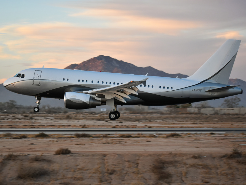 Photo of LX-GVV - PRIVATE Airbus A319 at CSL on AeroXplorer Aviation Database