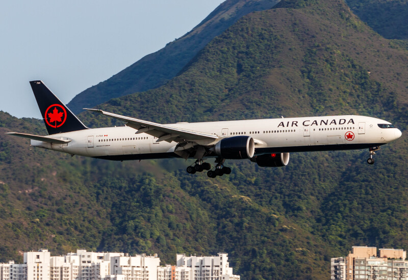 Photo of C-FIVX - Air Canada Boeing 777-300ER at HKG on AeroXplorer Aviation Database