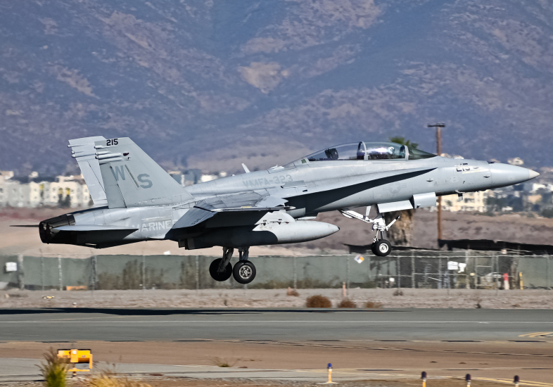 Photo of 164699 - USMC - United States Marine Corp McDonnel Douglas F/A-18 Hornet at KSDM on AeroXplorer Aviation Database