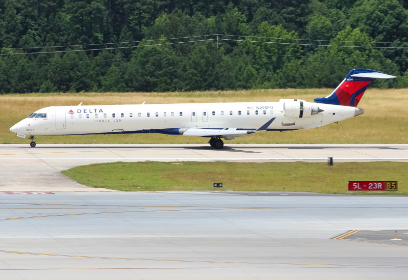 Photo of N295PQ - Delta Connection Mitsubishi CRJ-900 at RDU on AeroXplorer Aviation Database
