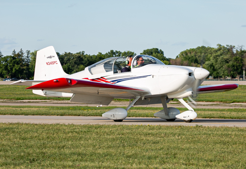 Photo of N345PC - PRIVATE Vans RV-6A at OSH on AeroXplorer Aviation Database