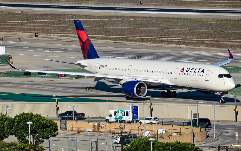 Photo of N516DN - Delta Airlines Airbus A350-900 at LAX on AeroXplorer Aviation Database