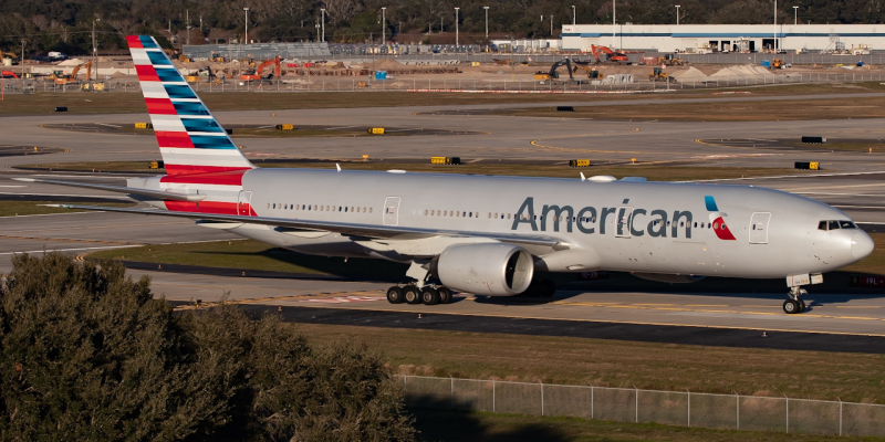 Photo of N753AN - American Airlines Boeing 777-200ER at TPA on AeroXplorer Aviation Database