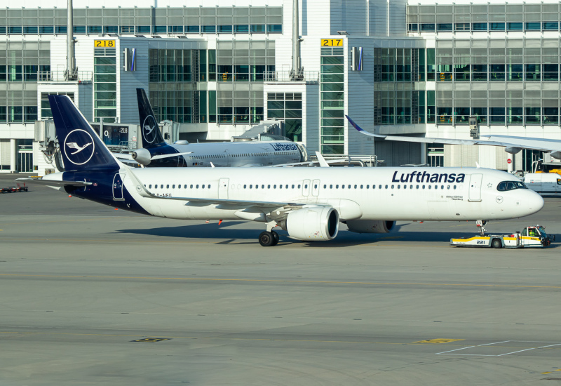 Photo of D-AIEG - Lufthansa Airbus A321NEO at MUC on AeroXplorer Aviation Database