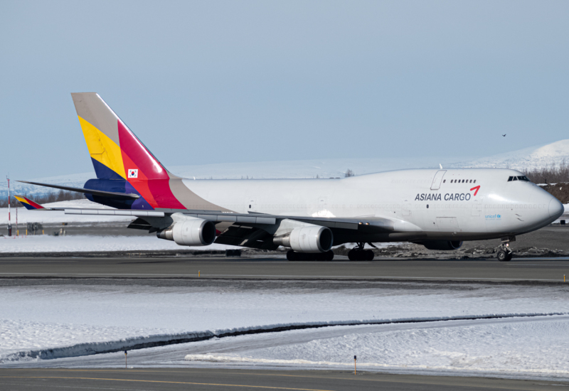 Photo of HL7423 - Asiana Airlines Cargo Boeing 747-400F at ANC on AeroXplorer Aviation Database