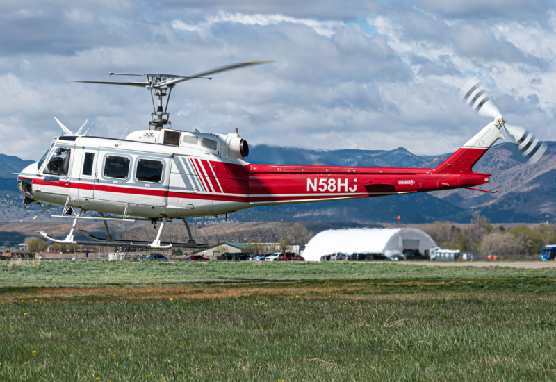 Photo of N58HJ - PRIVATE Bell UH-1 Huey/Iroquois  at LMO on AeroXplorer Aviation Database
