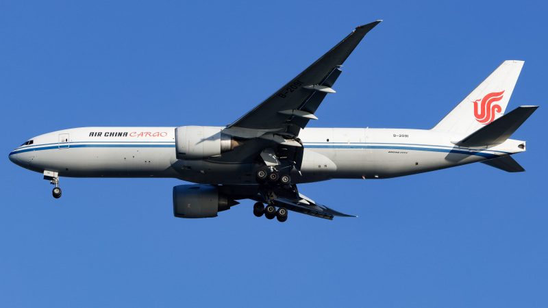 Photo of B-2091 - Air China Cargo Boeing 777-F at JFK on AeroXplorer Aviation Database