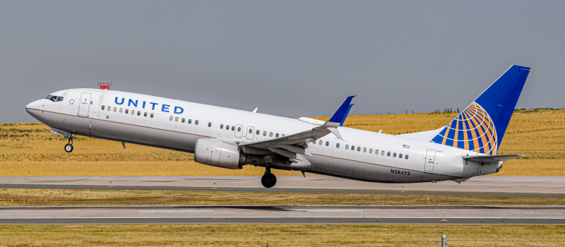 Photo of N38473 - United Airlines Boeing 737-900ER at DEN on AeroXplorer Aviation Database