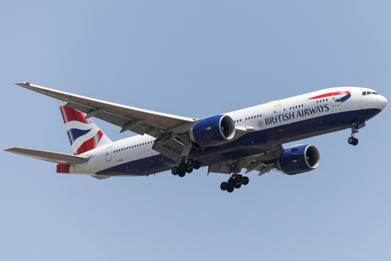 Photo of G-RAES - British Airways Boeing 777-200ER at EWR on AeroXplorer Aviation Database