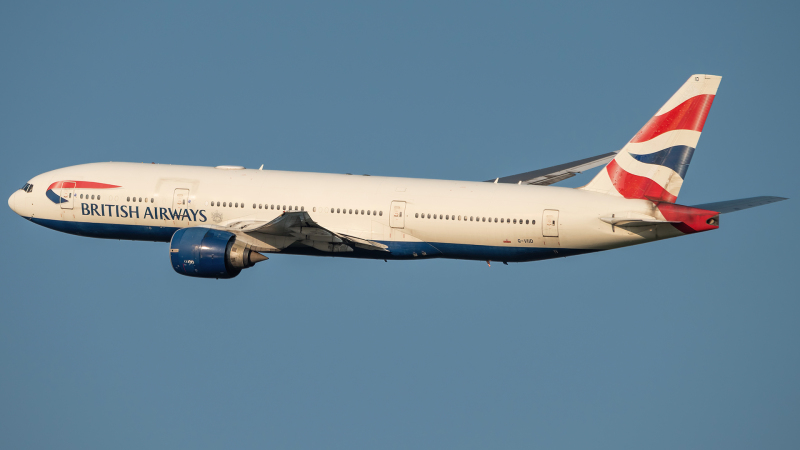 Photo of G-VIID - British Airways Boeing 777-236ER at IAD on AeroXplorer Aviation Database