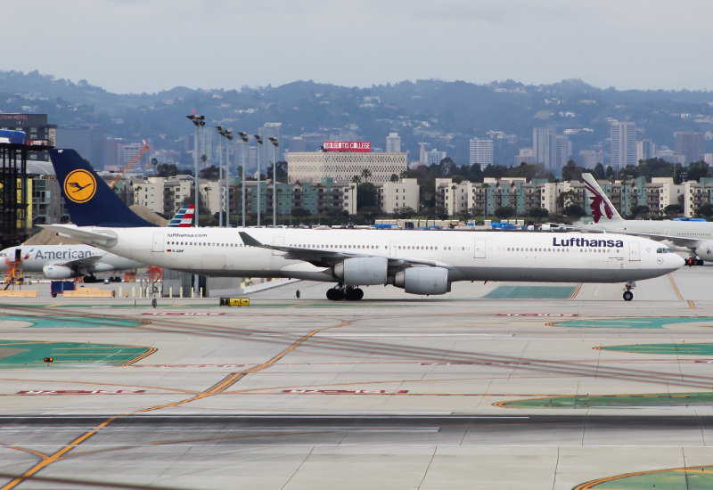 Photo of D-AIHF - Lufthansa Airbus A340-600 at LAX on AeroXplorer Aviation Database