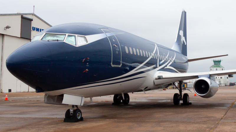 Photo of VP-CAD - PRIVATE Boeing 737-200 at HOU on AeroXplorer Aviation Database