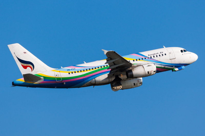 Photo of HS-PGZ - Bangkok Airways Airbus A319 at HKG on AeroXplorer Aviation Database