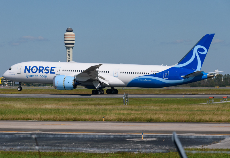 Photo of LN-FNJ - Norse Airways Boeing 787-9 at MCO on AeroXplorer Aviation Database