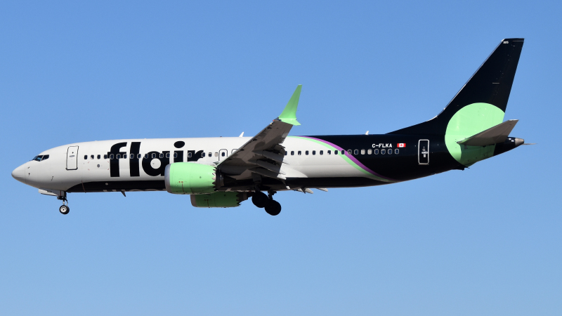 Photo of C-FLKA - Flair Airlines Boeing 737-800 at LAS on AeroXplorer Aviation Database