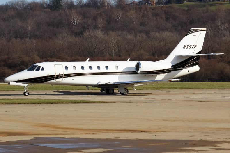 Photo of N59TF - PRIVATE  Cessna 680 Citation Sovereign  at LUK on AeroXplorer Aviation Database