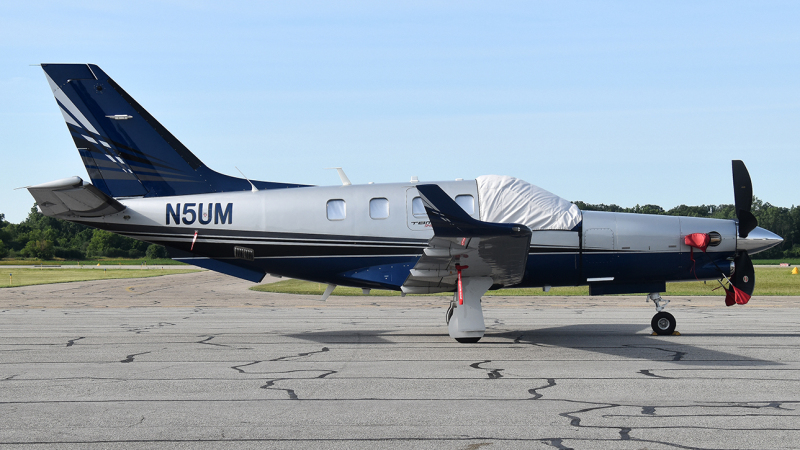 Photo of N5UM - PRIVATE Socata TBM-910 at ARB on AeroXplorer Aviation Database