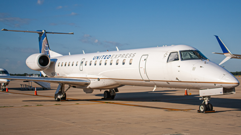 Photo of N12163 - United Express Embraer ERJ145 at IAD on AeroXplorer Aviation Database