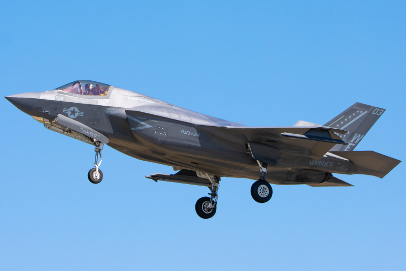 Photo of 170055 - USMC - United States Marine Corp Lockheed Martin F-35B Lightning II at NUQ on AeroXplorer Aviation Database