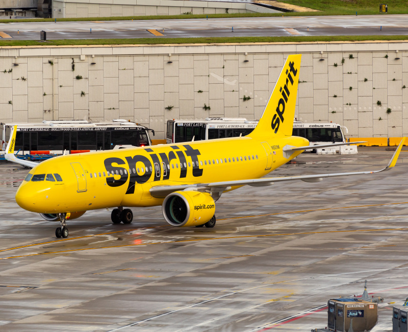 Photo of N921NK - Spirit Airlines Airbus A320NEO at FLL on AeroXplorer Aviation Database