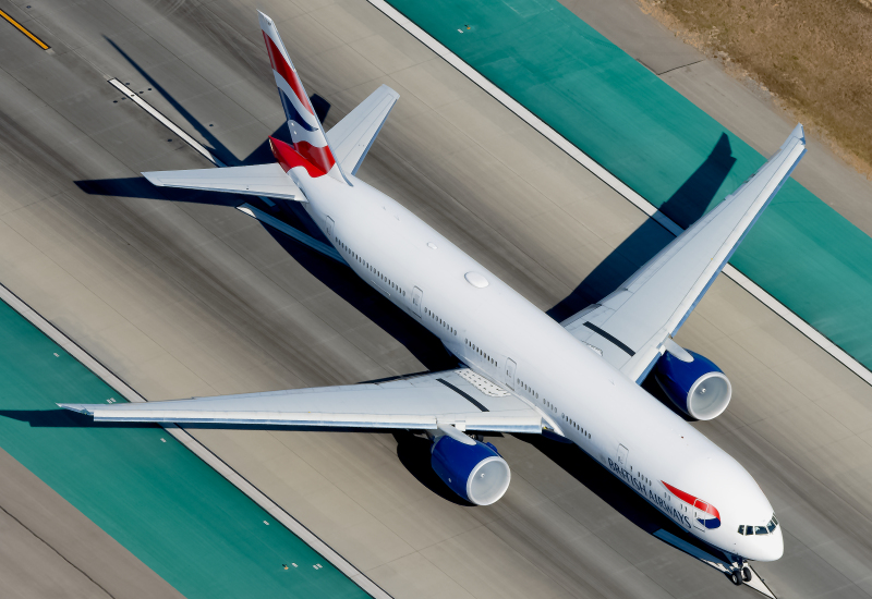 Photo of G-STBP - British Airways Boeing 777-300ER at LAX on AeroXplorer Aviation Database