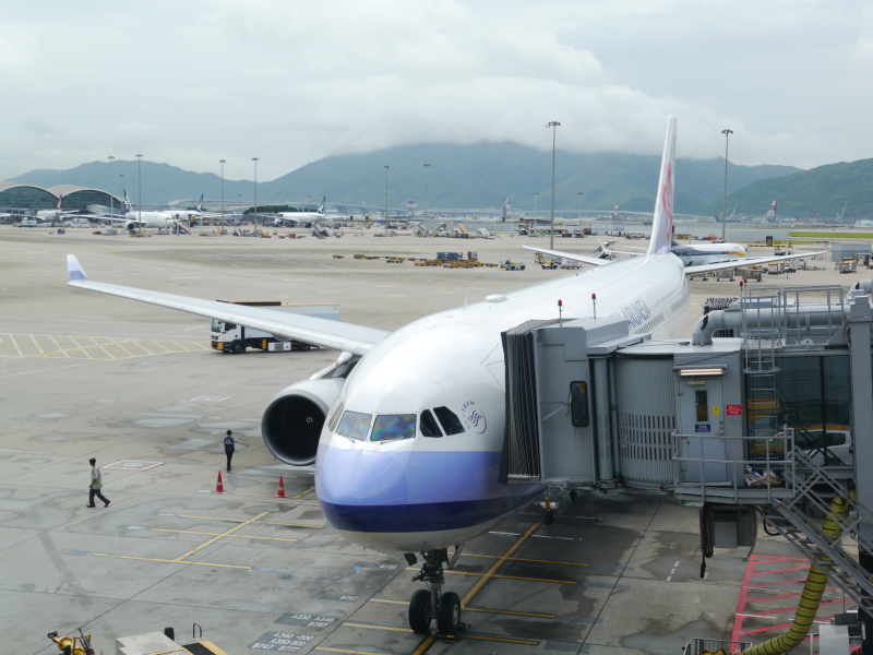 Photo of B-18357 - China Airlines Airbus A330-300 at HKG on AeroXplorer Aviation Database