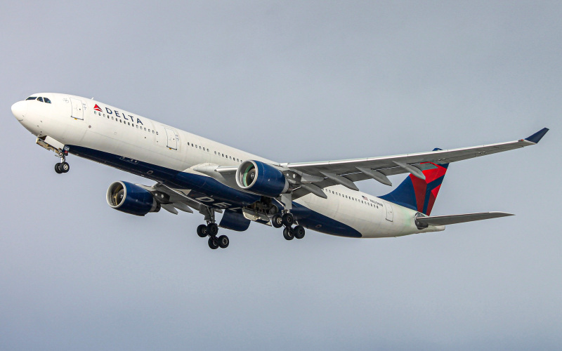 Photo of N820NW - Delta Airlines Airbus A330-300 at SLC on AeroXplorer Aviation Database