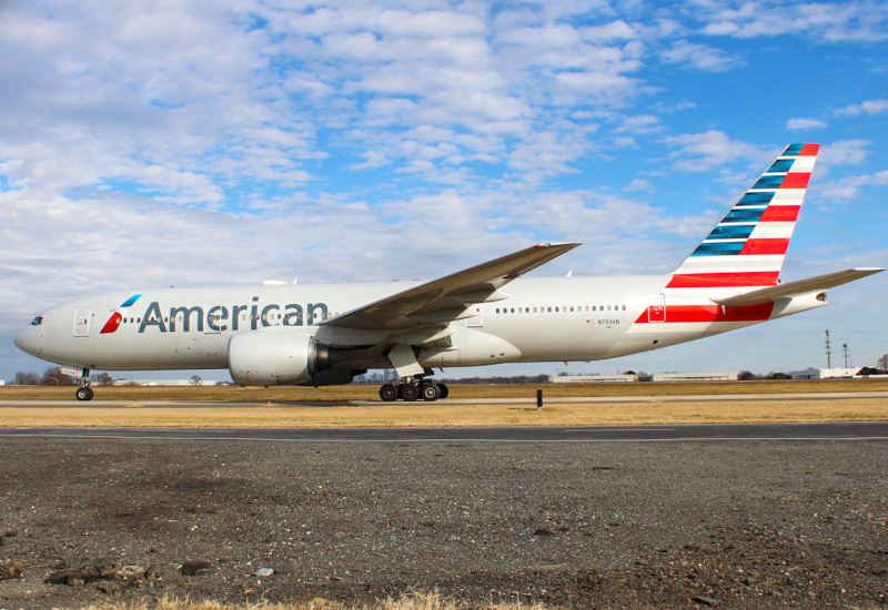 Photo of N793AN - American Airlines Boeing 777-200 at CLT on AeroXplorer Aviation Database