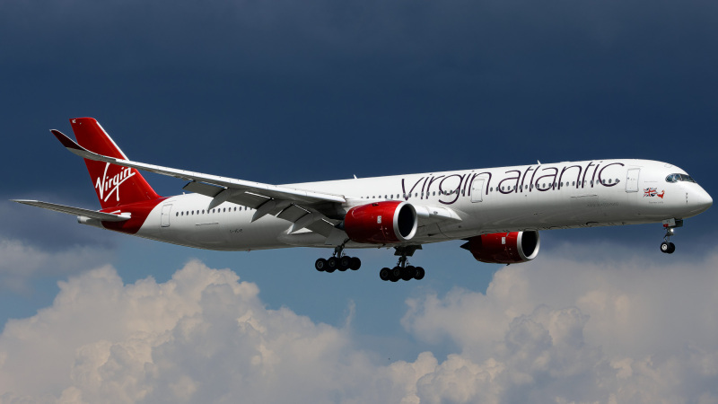 Photo of G-VEVE - Virgin Atlantic Airbus A350-1000 at MCO on AeroXplorer Aviation Database