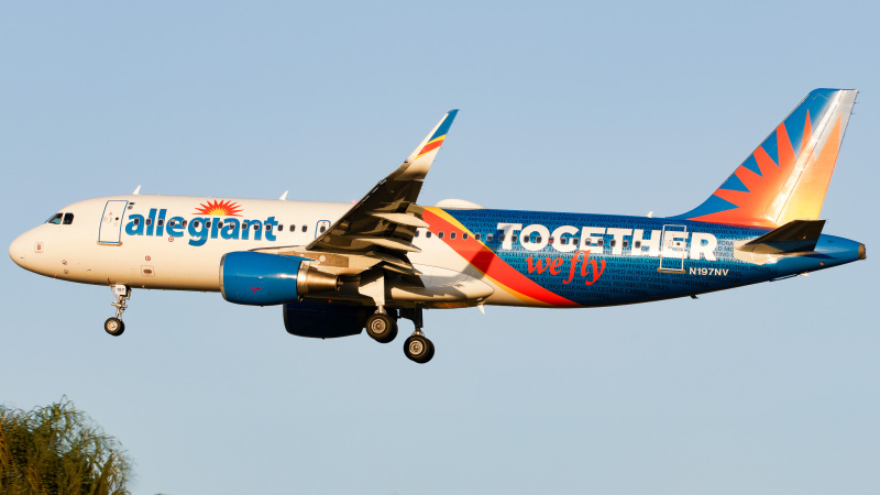 Photo of N197NV - Allegiant Air Airbus A320 at PIE on AeroXplorer Aviation Database