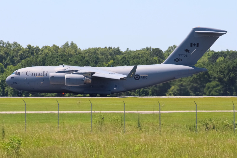 Photo of 177702 - Royal Canadian Air Force Boeing C-17 Globemaster III at SAV on AeroXplorer Aviation Database