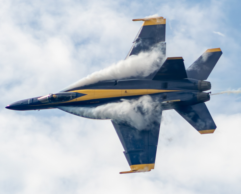 Photo of 163435 - Blue Angels Boeing F/A-18E/F Super Hornet at BLK on AeroXplorer Aviation Database