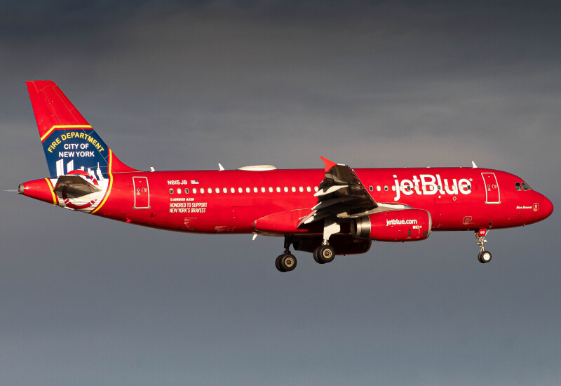 Photo of N615JB - JetBlue Airways Airbus A320 at BOI on AeroXplorer Aviation Database