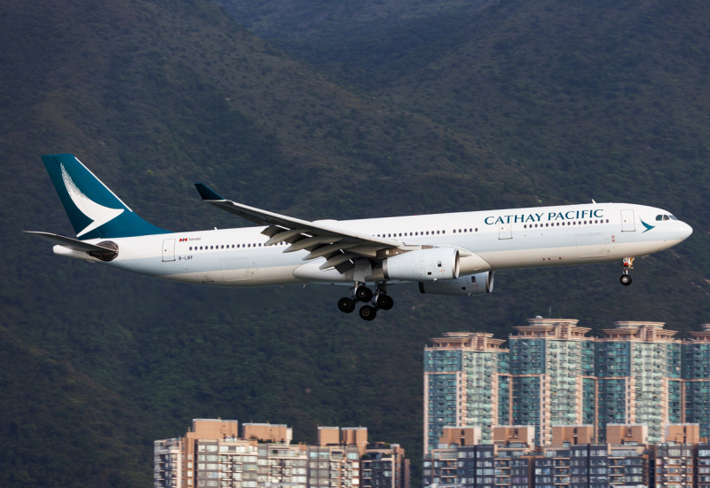 Photo of B-LBF - Cathay Pacific Airbus A330-300 at HKG on AeroXplorer Aviation Database