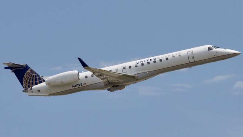Photo of N11192 - United Express Embraer ERJ145 at IAH on AeroXplorer Aviation Database