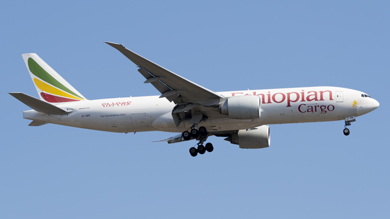 Photo of ET-APS -  Ethiopian Cargo Boeing 777-F at IAD on AeroXplorer Aviation Database