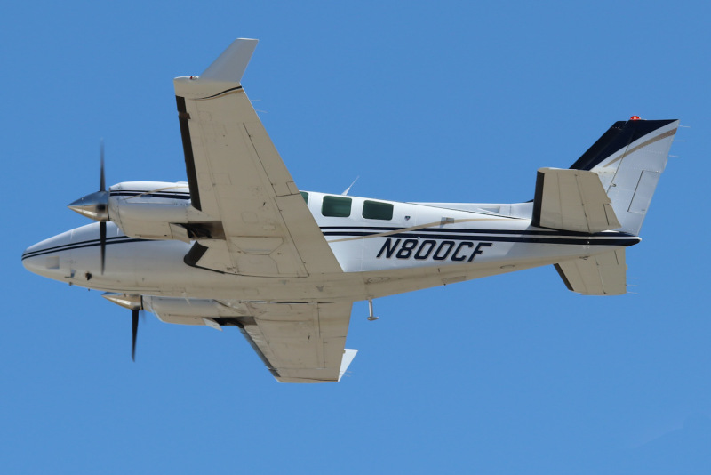 Photo of N800CF - PRIVATE Beechcraft 58 Baron  at THV on AeroXplorer Aviation Database