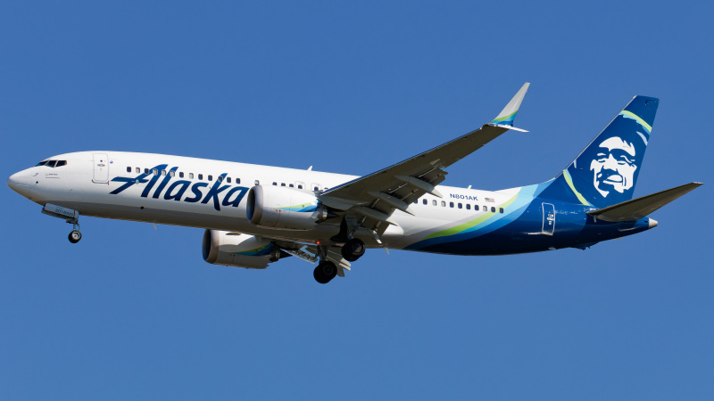 Photo of N801AK - Alaska Airlines Boeing 737 MAX 8 at TPA on AeroXplorer Aviation Database