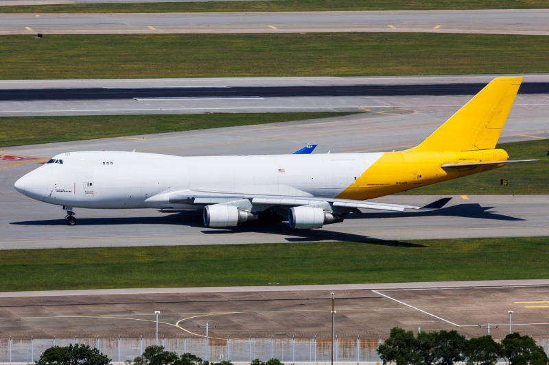 Photo of N454PA - Polar Air Boeing 747-400F at HKG on AeroXplorer Aviation Database