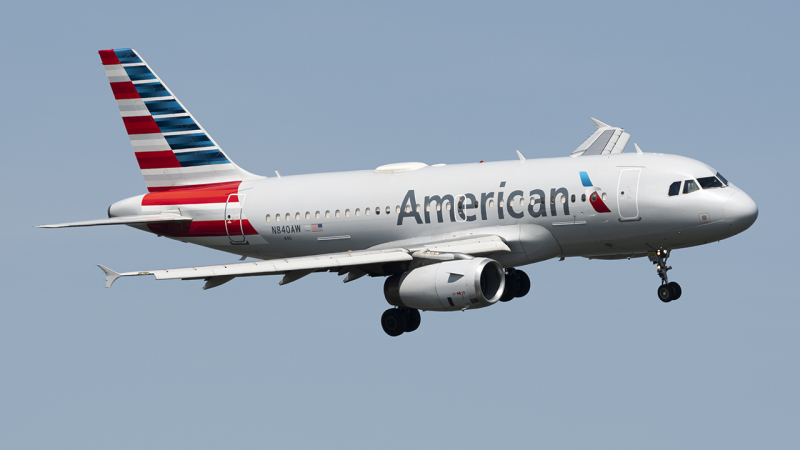 Photo of N840AW - American Airlines Airbus A319 at DCA on AeroXplorer Aviation Database