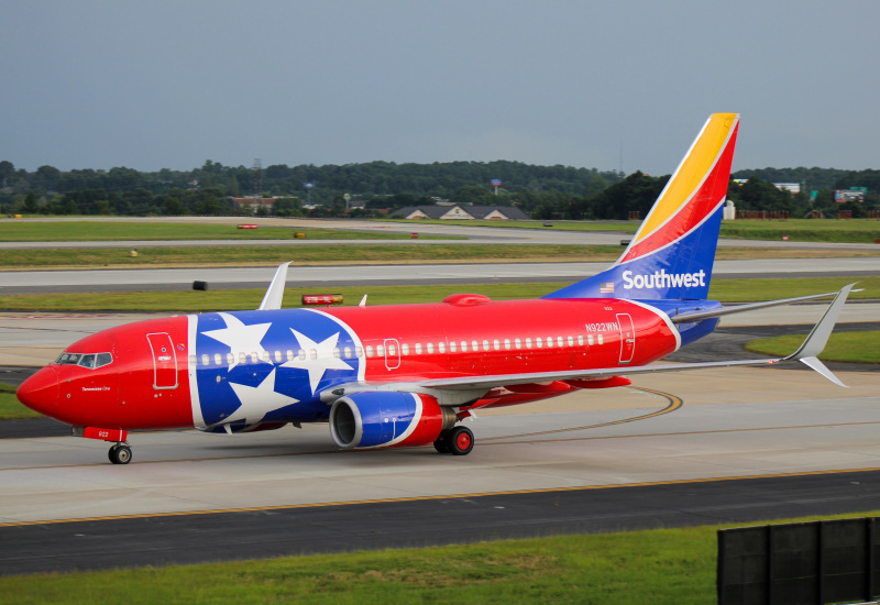 Photo of N922WN - Southwest Airlines Boeing 737-700 at ATL on AeroXplorer Aviation Database