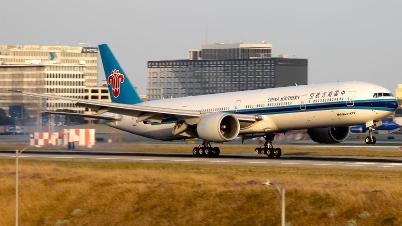 Photo of B-20AC - China Southern Airlines Boeing 777-300ER at LAX on AeroXplorer Aviation Database