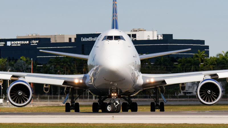 Photo of N863GT - Atlas Air Boeing 747-8F at MIA on AeroXplorer Aviation Database