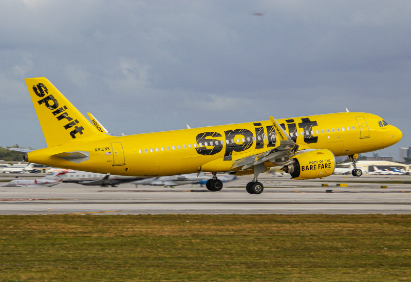 Photo of N915NK - Spirit Airlines Airbus A320NEO at FLL on AeroXplorer Aviation Database