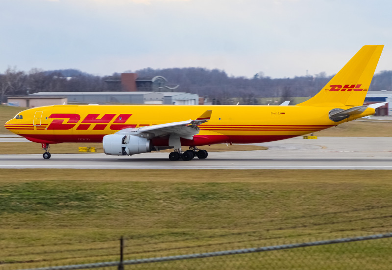 Photo of D-ALEJ - DHL Airbus A330-200F at CVG on AeroXplorer Aviation Database