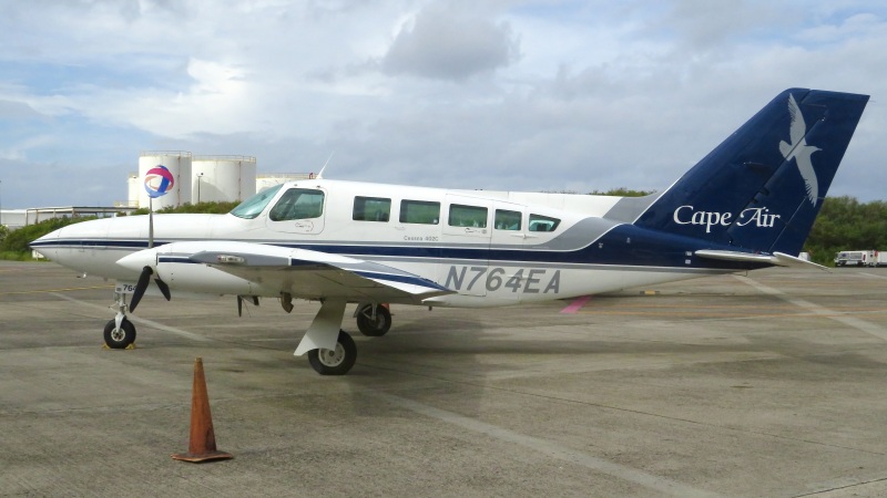 Photo of N764EA - Cape Air Cessna 402 at STT on AeroXplorer Aviation Database