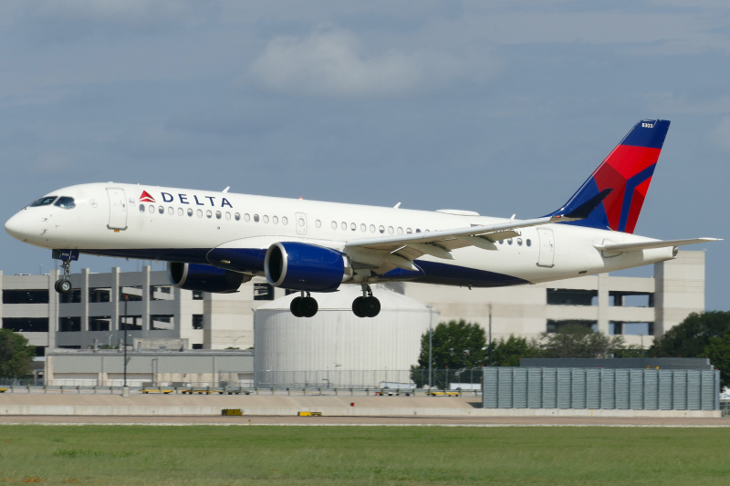 Photo of N303DU - Delta Airlines Airbus A220-300 at AUS on AeroXplorer Aviation Database